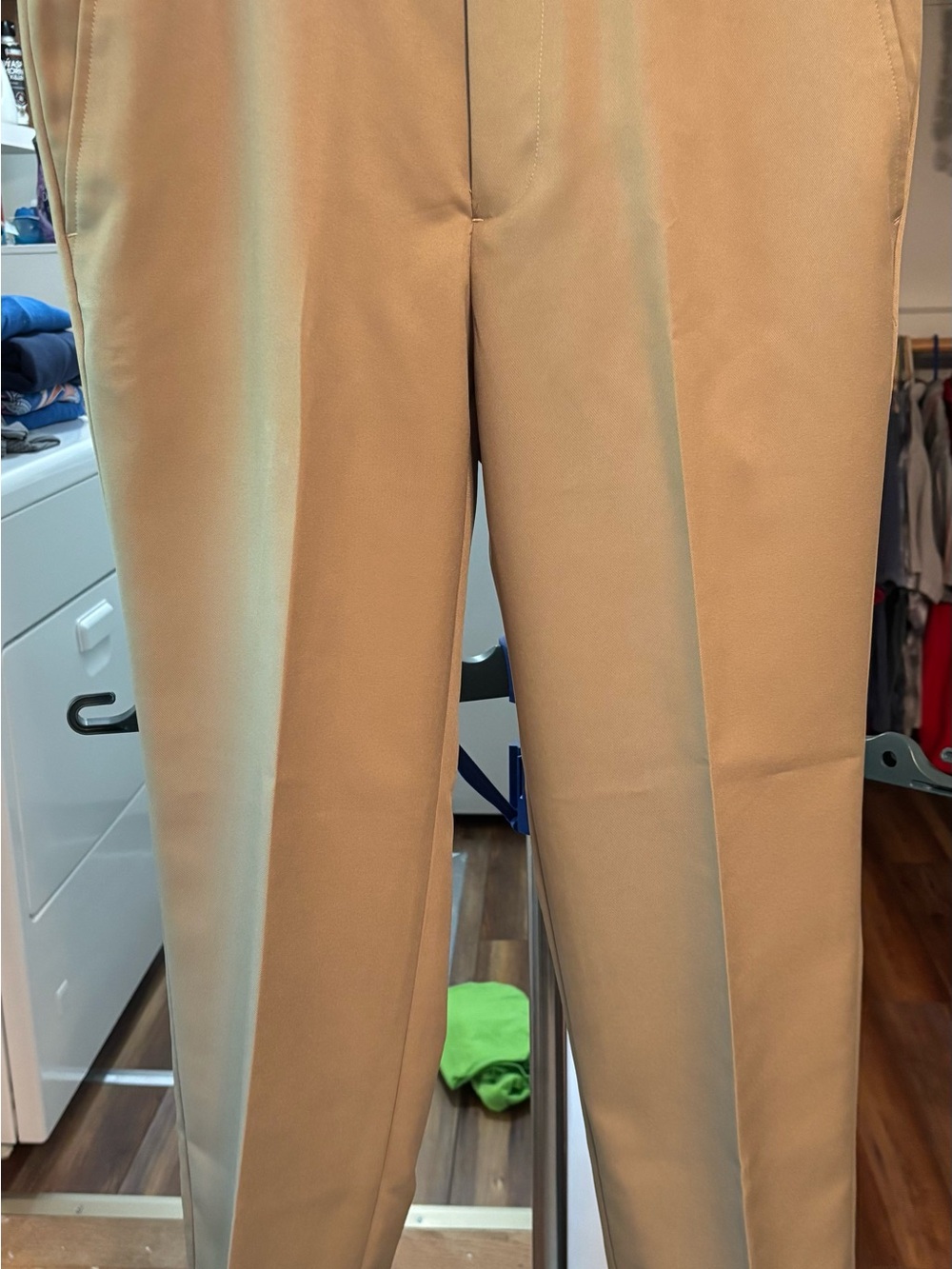 Van Heusen Men's Tailored Dress Pants - Tan